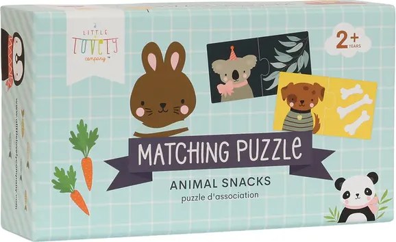 Puzzle Zvieracie maškrty