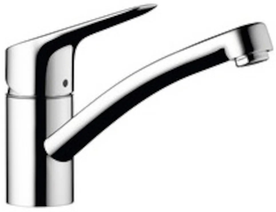 Drezová batéria Hansgrohe HG248 s otočným ramienkom chróm SIKOBHGMS282