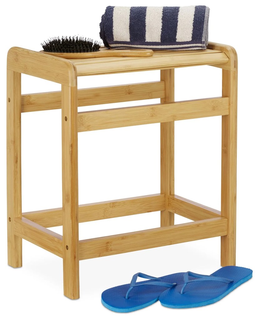 Bambusová stolička do kúpeľne RD26503