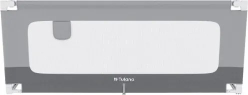 Bezpečnostná zábrana na posteľ Cover 48 sivá 180 cm