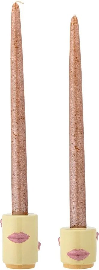 Kameninové svietniky v súprave 2 ks Sassy – Bloomingville