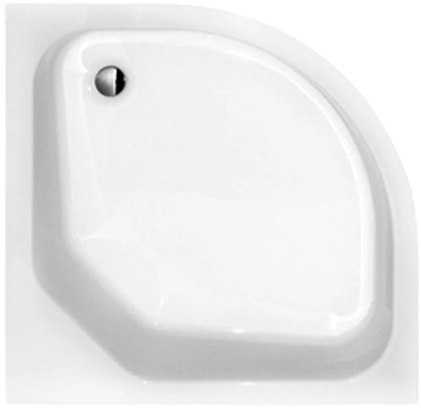 Sprchová vanička polkruhová Diper II 90/90/15/25 + nohy