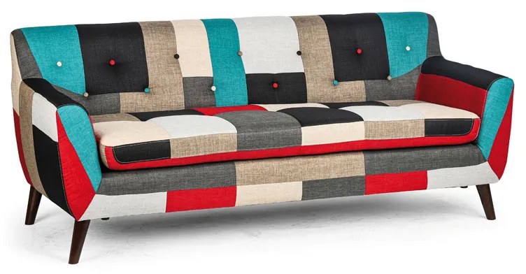 Patchwork sedacia súprava GRAND, trojmiestna