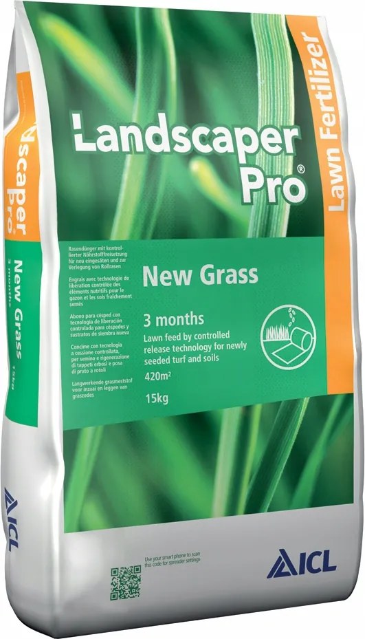 Landscaper Pre New Grass 15 Kg