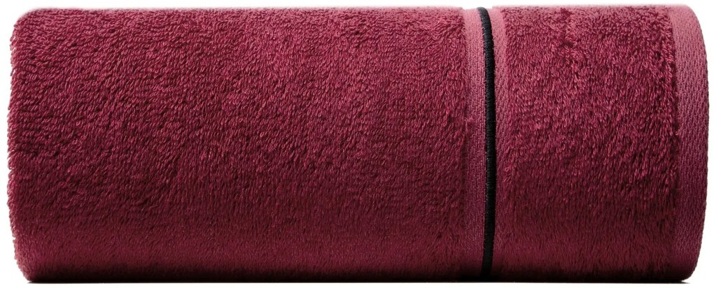 BAMBUSOVÝ UTERÁK BAMBO7 50X90 CM ČERVENÁ