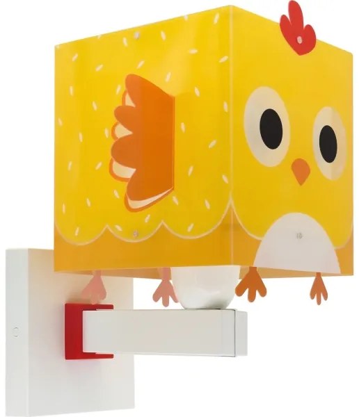 Dalber 64649 - Detské nástenné svietidlo LITTLE CHICKEN 1xE27/15W/230V