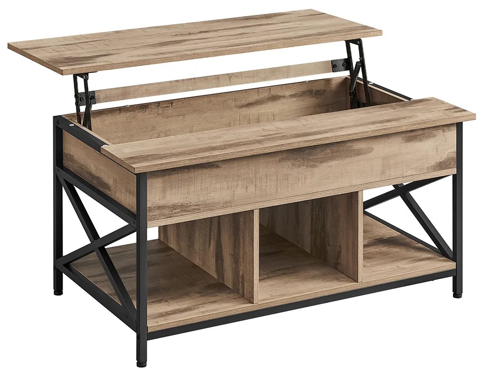 Konferenčný stolík TAYLOR SONOMA s výsuvnou doskou 100x60 cm