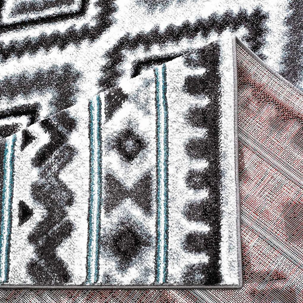 Dekorstudio Moderný koberec MODA SOFT sivo modrý 1129 Rozmer koberca: 140x200cm