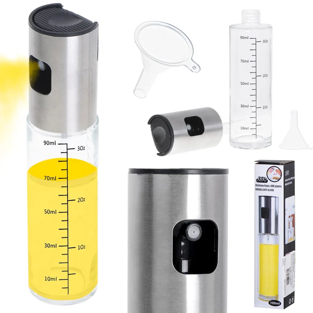 Rozprašovač oleja so 100 ml stupnicou