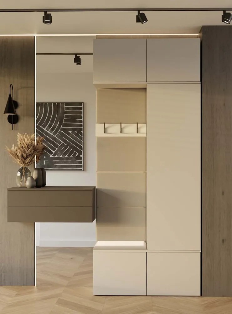 Předsíňová stěna Haga 100 cm kašmír