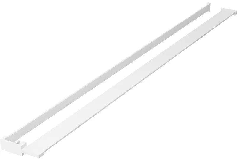 Mexen príslušenstvo, polička/držiak na uteráky pre sprchovú zástenu (max 140cm), biela, 800-02-20
