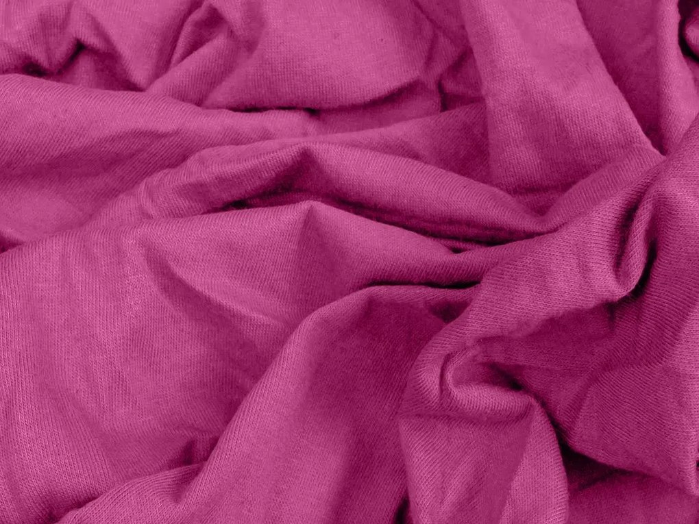Jersey plachta purpurová 90 x 200 cm