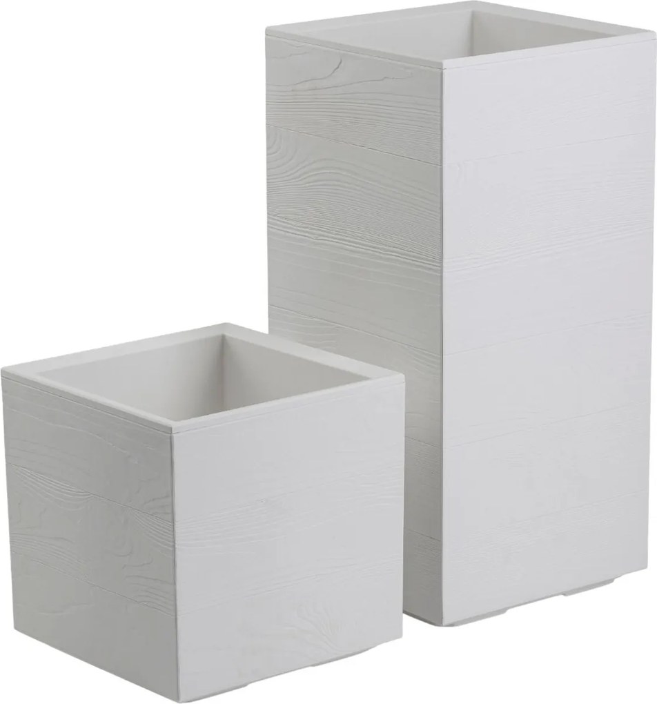Sada 2 ks květináčů BETONIQUE 30x30/30x60 cm - výber z 4 prevedení