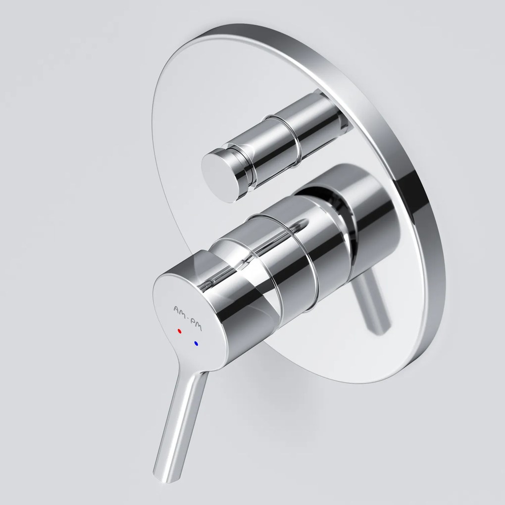 Vstavaná batéria AM.PM X-Joy S FXB45000 jednopáková, podomietková, chróm