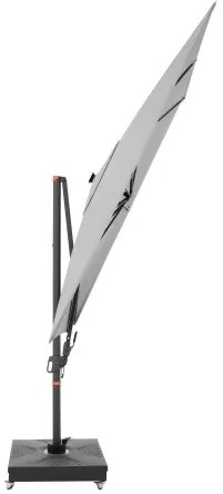 Doppler myZone 220 x 300 cm LED -  záhradný naklápací bočný slnečník : Barvy slunečníků - 827