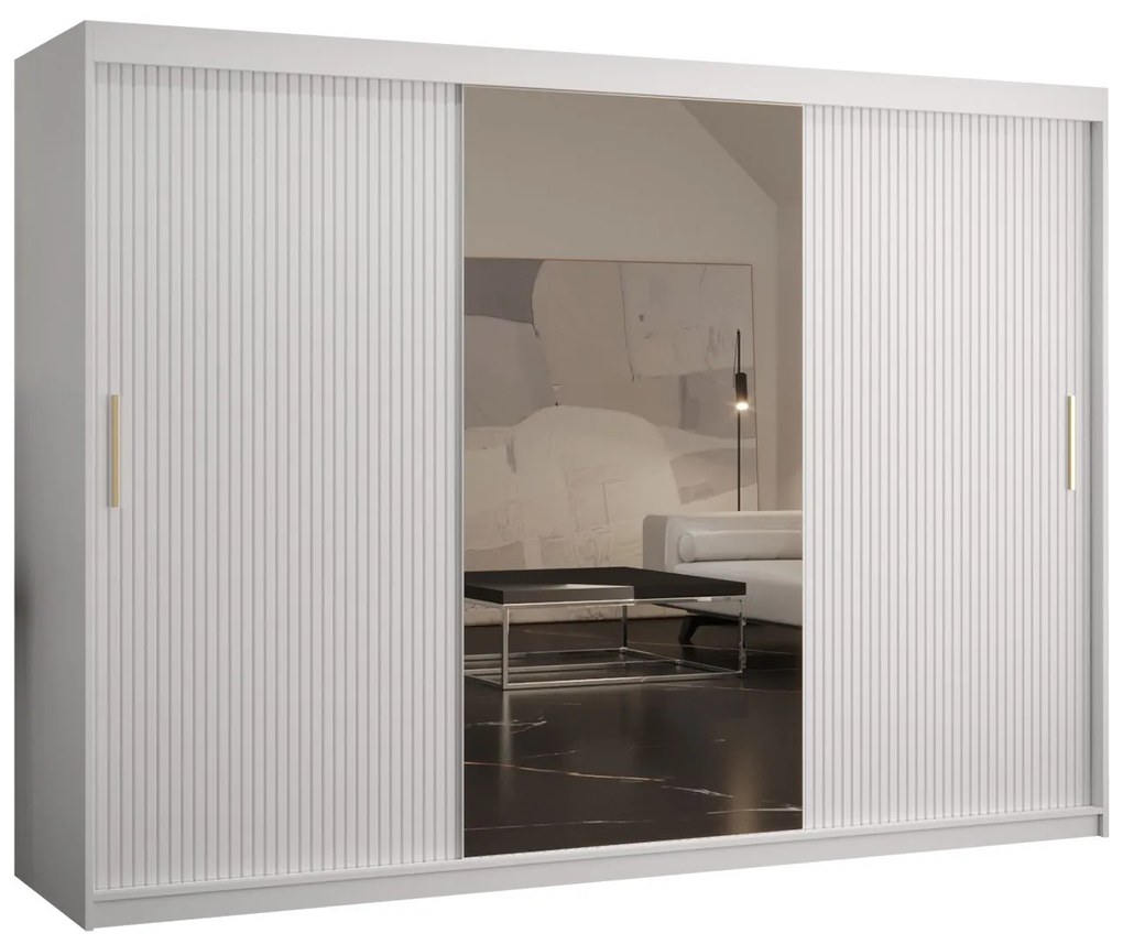 Veľká skriňa Towiro Slim 2 250, Farby: čierna