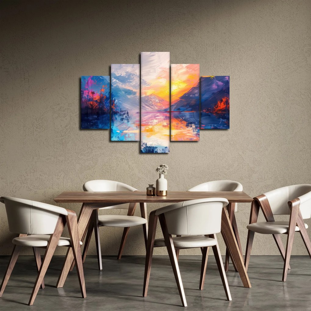 Obraz - Maľba krajiny (150x105 cm)
