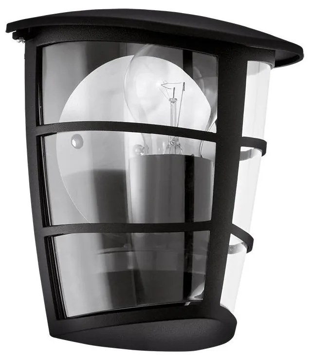 Eglo 93407 - Vonkajšie nástenné svietidlo ALORIA 1xE27/60W/230V IP44