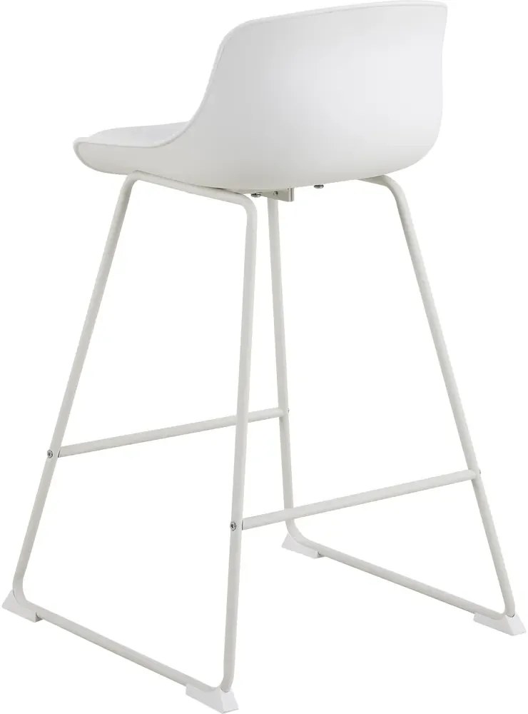 Barová stolička Tina 84 cm biela