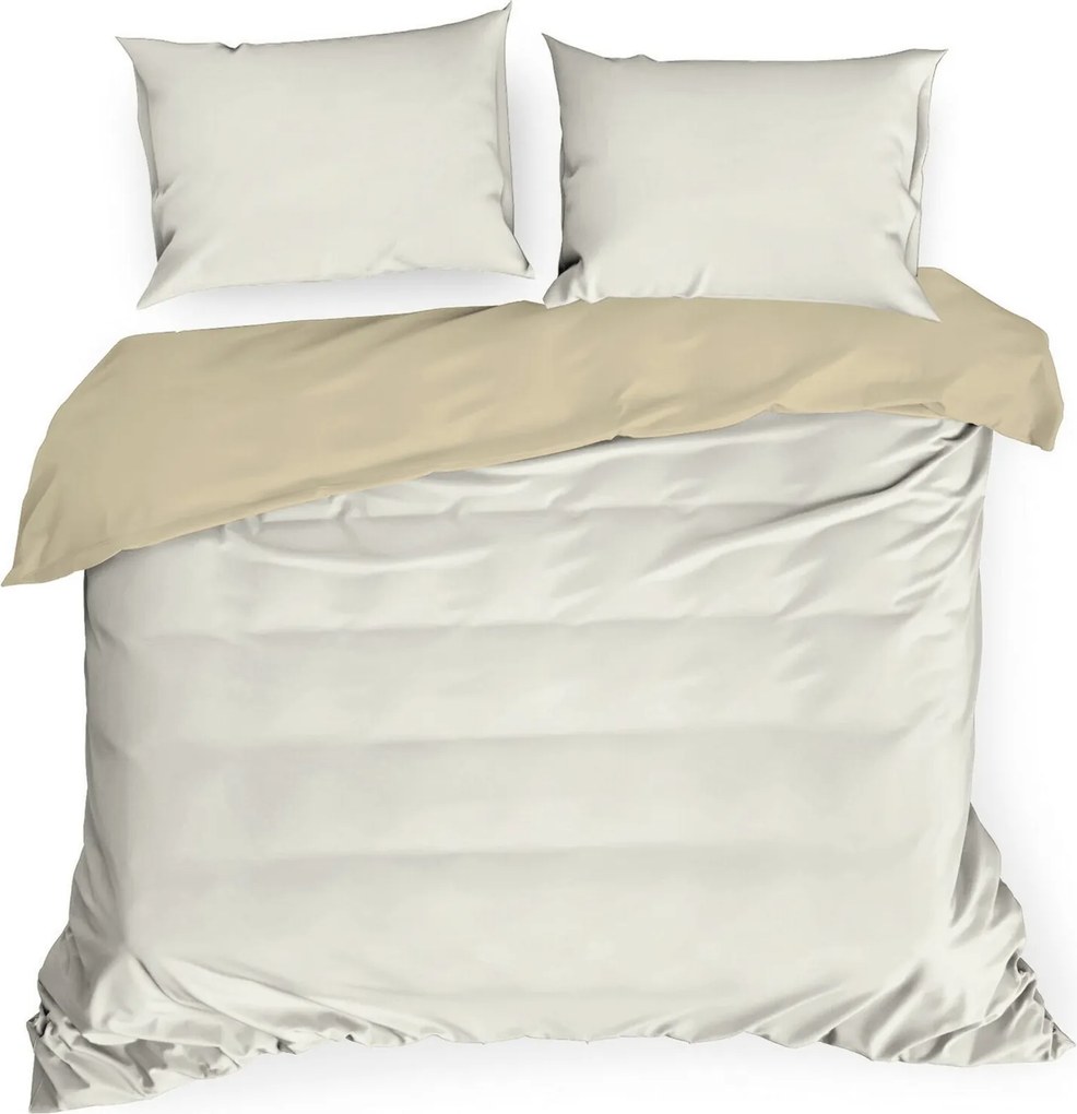 SATÉNOVÉ OBLIEČKY NOVA3 160X200 CM, 2 KS 70X80 CM DVOJFAREBNÉ