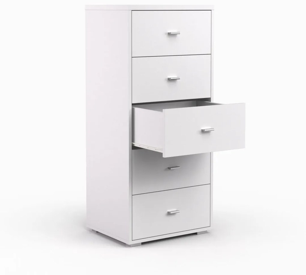 DREVONA Komoda biela REA DENISA 013