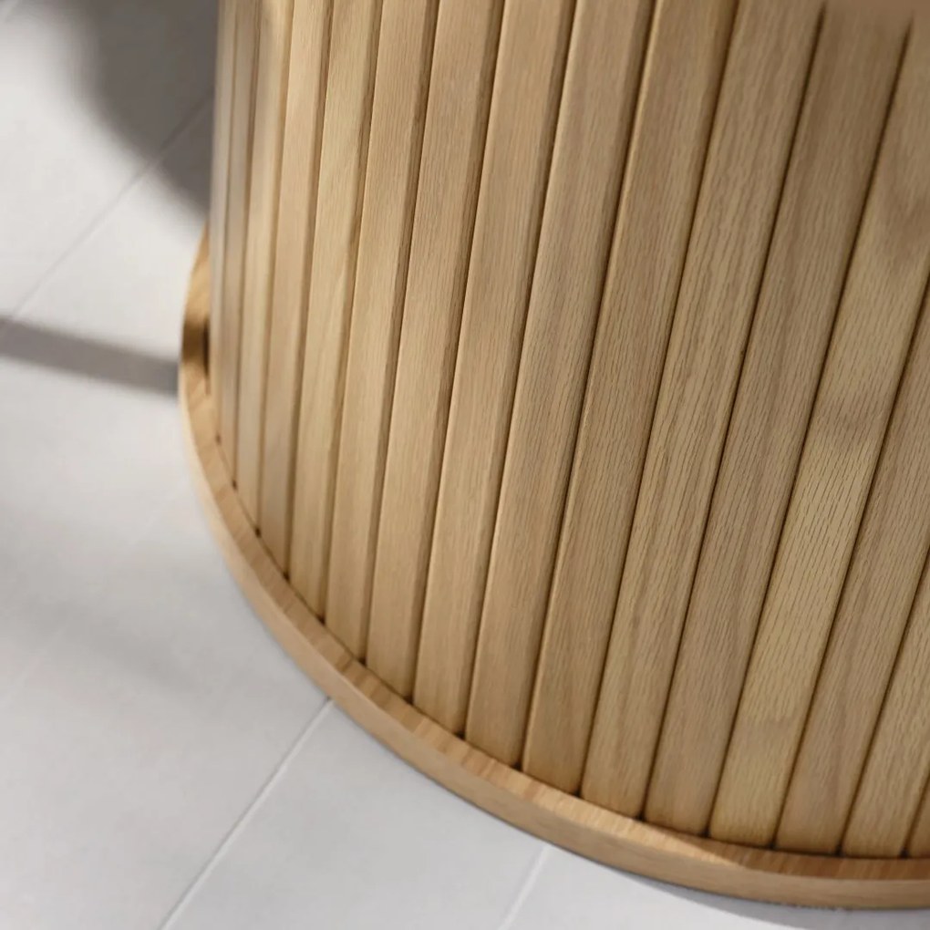 NOLA JEDÁLENSKÝ STÔL - Ø120 cm black oak