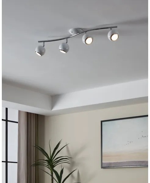 EGLO 31004 - LED Bodové svietidlo BIMEDA 4xGU10/3W LED