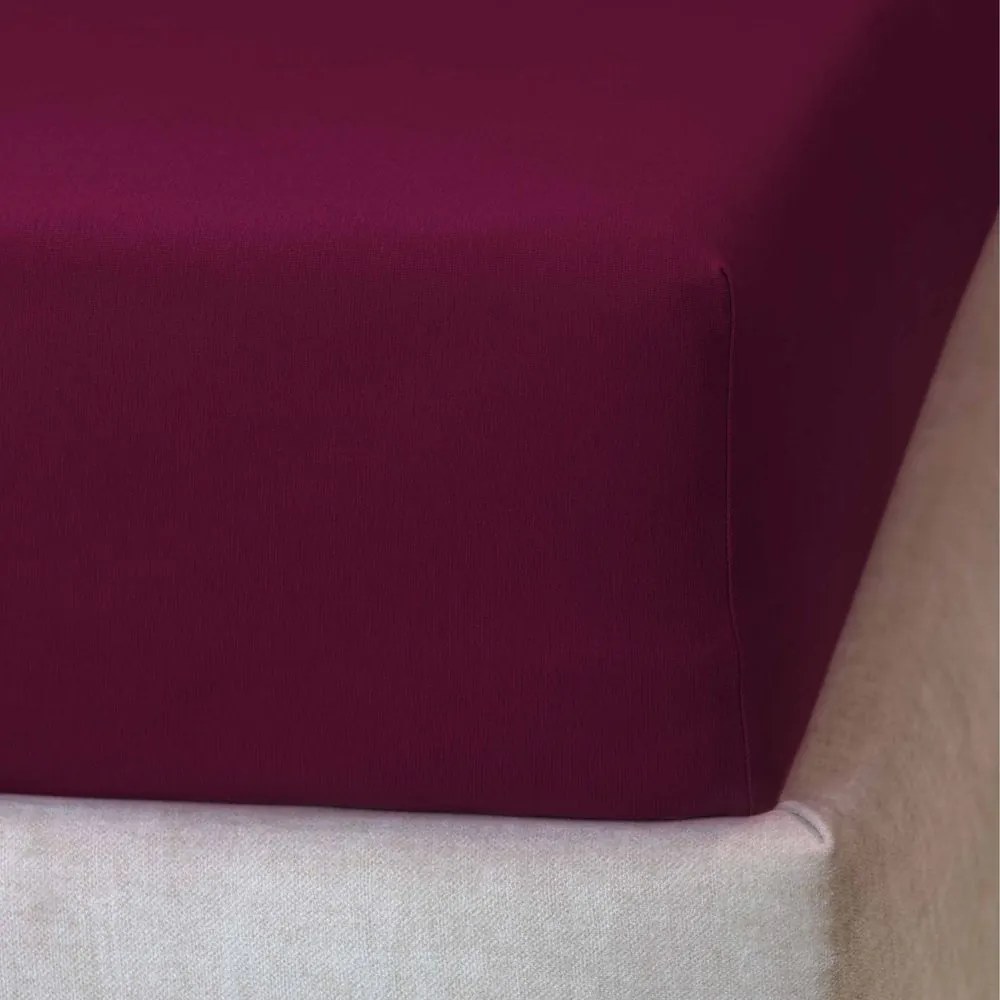 Polášek Jersey plachta s elastanom - Biela | 140 x 200 cm