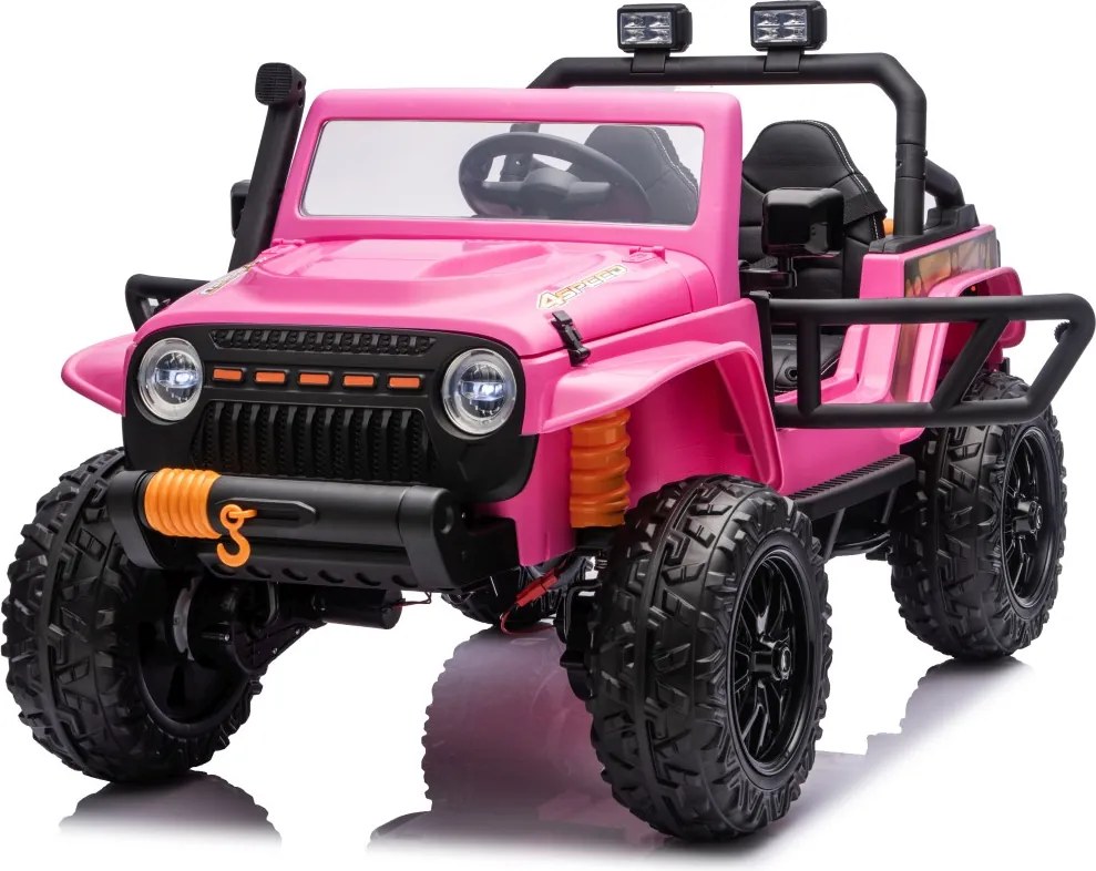 Ramiz Auto Jeep Monster ružové