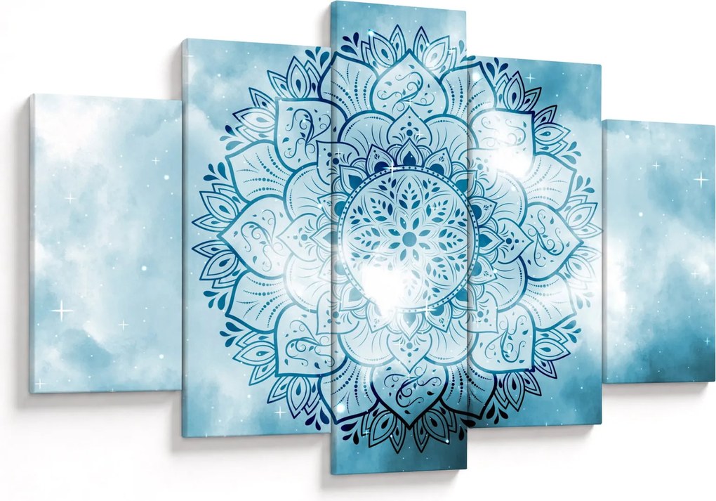 Obraz - Nebeská mandala (150x105 cm)
