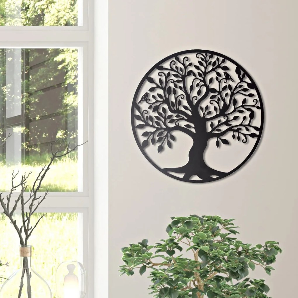 Kovový strom života Ø 45 cm