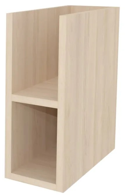 Mereo, Mereo Aira, kúpeľňová skrinka 20 cm, spodná, Multidecor, Javor Hard šampanský, MER-CN797SJHS2
