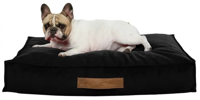 INTERMEDIC SK Obdĺžnikový peliešok pre psa Plyš – ortopedický, 3 veľkosti Farba: Čierny, Veľkosť: 50x60 cm