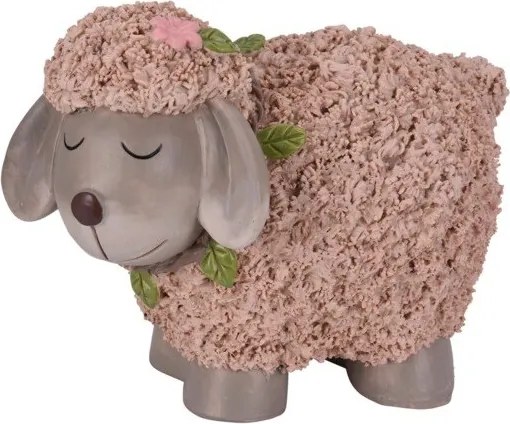 Jarná ovečka – hnedá 12 cm