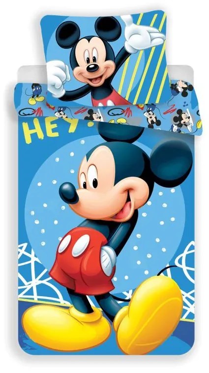 Jerry Fabrics Mickey Hey ,140x200/70x90 cm