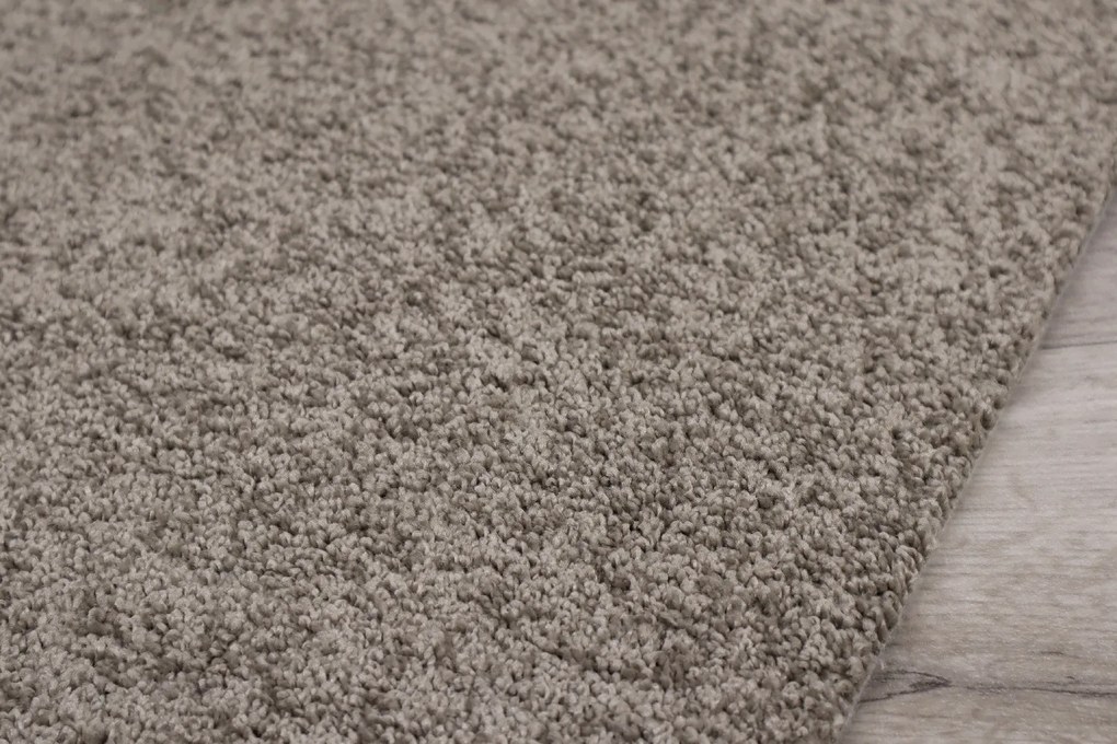 Vopi, Akcia: 102x80 cm Kusový koberec Capri béžový - zelené obšitie, na mieru, šíře, béžová, ab (mriežka), chodba / predsieň