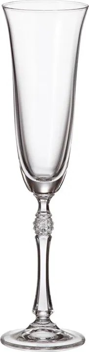 BOHEMIA PARUS GLASS POHÁR NA ŠAMPANSKÉ 190ML SADA 6 KS