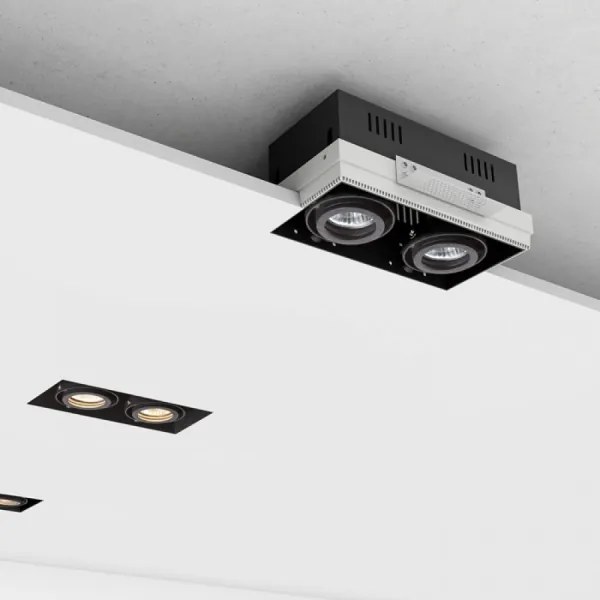 RED - Design Rendl - R12053 - Podhľadové svietidlo ELECTRA 2xGU10/50W/230V