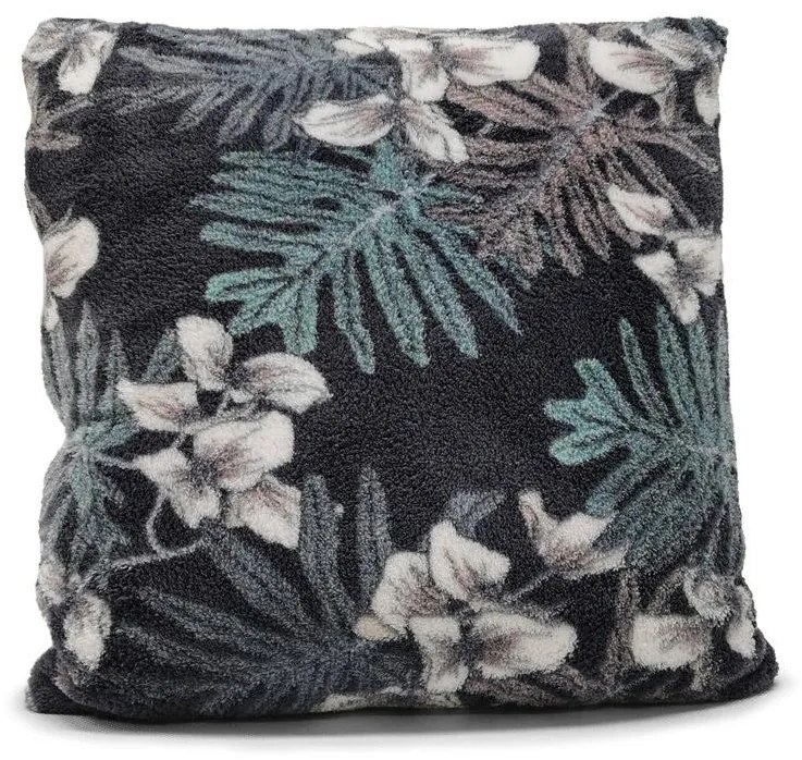 Obliečka na vankúš NATURE WZ 04 - 40 x 40 cm - čierna