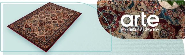 Koberec Agnella Isfahan Forenza bordový