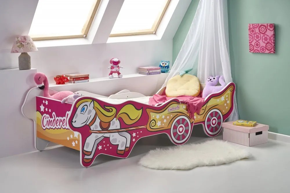 Detská posteľ CINDERELLA Halmar