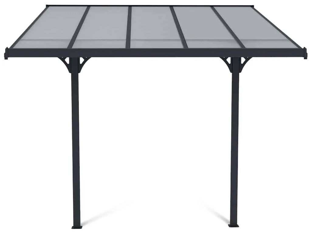 Letoss Hliníková pergola ATLANTA 3x3,1m Cold Grey