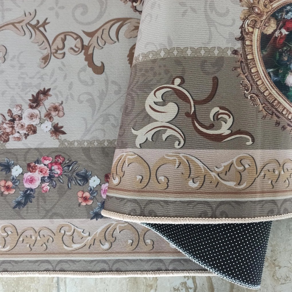 DY Horeca-New 100 Béžový koberec Rozmer: 160x220 cm