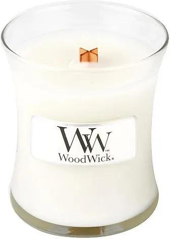 WoodWick Vonná sviečka WoodWick - Čistá bielizeň 85 g