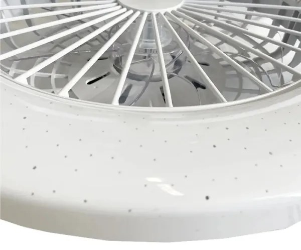 LED Stropné svietidlo s ventilátorom STAR LED/48W/230V + diaľkové ovládanie