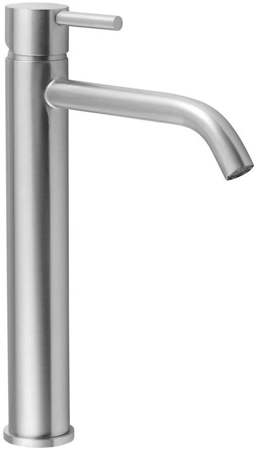 Sapho Sapho, MINIMAL stojánkova umývadlová batéria vysoká bez výpuste, nerez, MI202