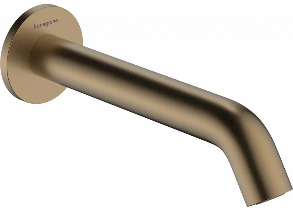 Hansgrohe Tecturis S - Vaňový výtok, kartáčovaný bronz 73411140