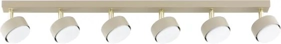 BRILAGI - LED Bodové svietidlo MONO 6xGX53/30W/230V béžová/zlatá