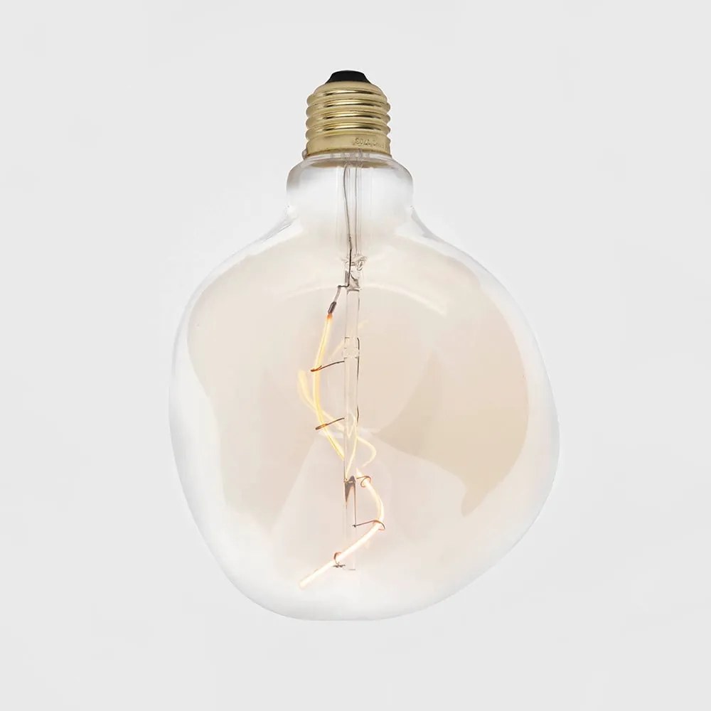 Teplá LED filamentová stmievateľná žiarovka E27, 2 W Voronoi I – tala