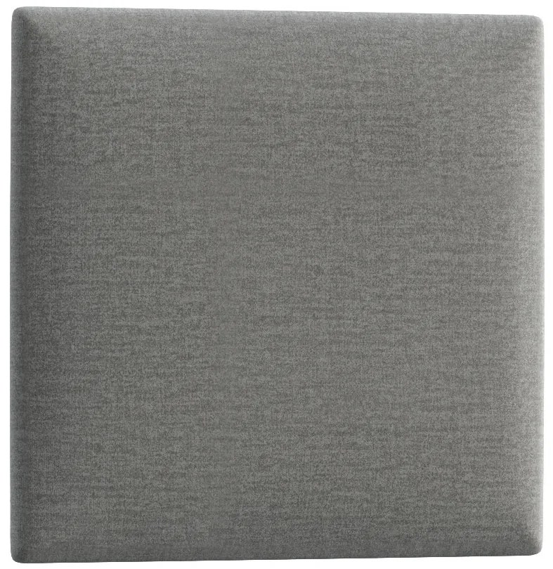 Čalúnený nástenný panel QUADRATTA 40x40 cm - viac farieb Farba: Svetlosivá